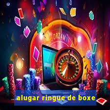 alugar ringue de boxe